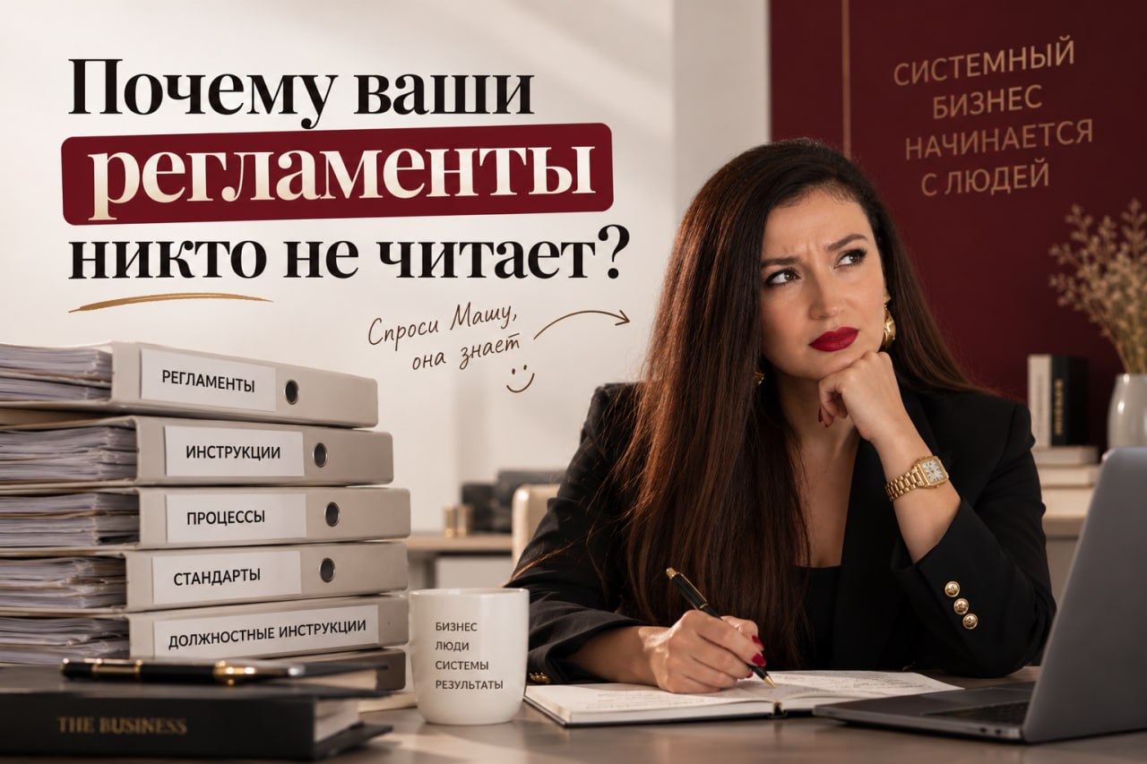 Почему ваши регламенты никто не читает image preview