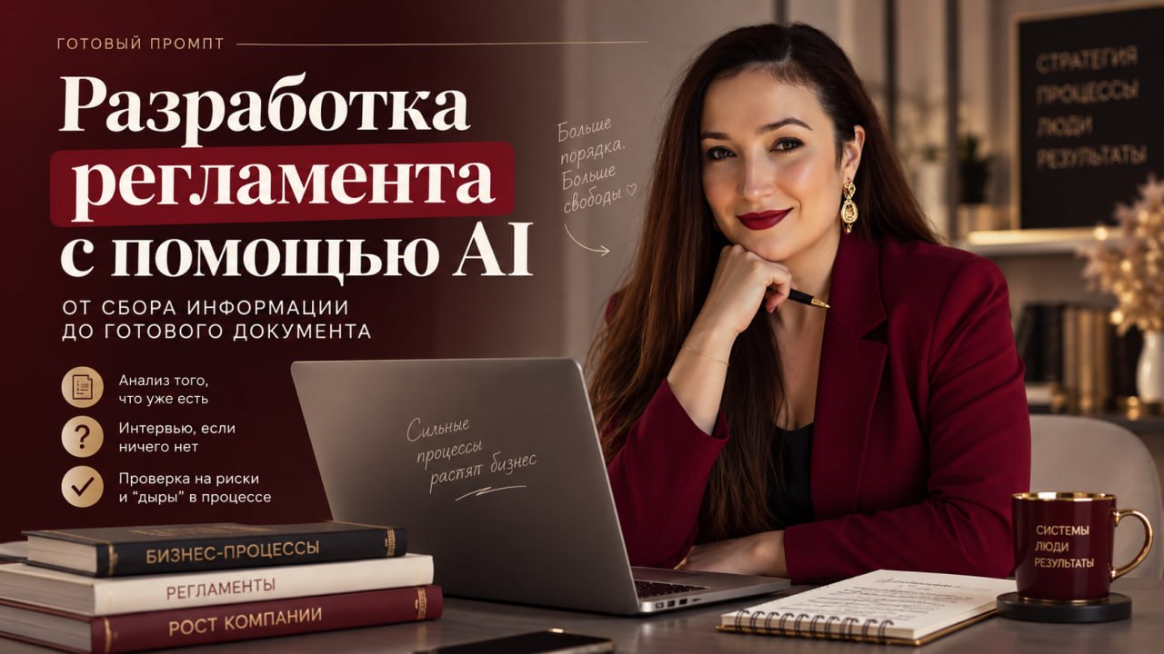 Промпт для разработки регламента, который не будет пылиться в папке image preview